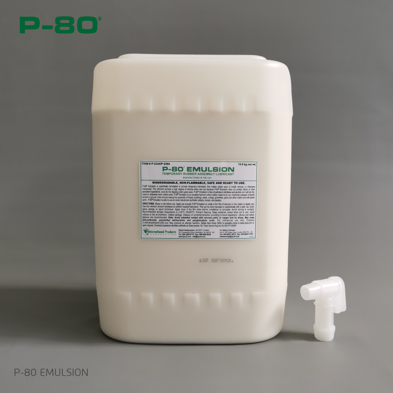 P80 EMULSION TEMPORARY RUBBER ASSEMBLY LUBRICANTP80朗诚工业技术