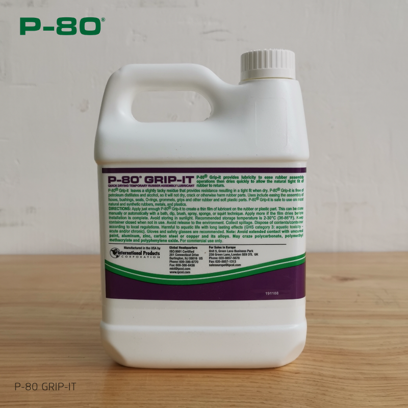 【P80 GRIPIT QUICKDRYING TEMPORARY RUBBER ASSEMBLY LUBRICANTP80工业